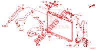 RADIATOR SLANG/RESERVETANK (2) voor Honda CR-V 2.0 ELEGANCE L 5 deuren 5-traps automatische versnellingsbak 2013