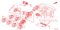 SCHAKELAAR (LH) voor Honda CR-V 2.0 ELEGANCE L 5 deuren 5-traps automatische versnellingsbak 2013