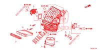 VERWARMING AANJAGER (LH) voor Honda CR-V 2.0 ELEGANCE L 5 deuren 5-traps automatische versnellingsbak 2013