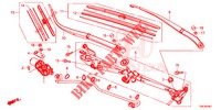 VOOR RUITESPROEIER (LH) (2) voor Honda CR-V 2.0 ELEGANCE L 5 deuren 5-traps automatische versnellingsbak 2013