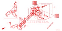 VSA MODULATOR(RH)('00 )  voor Honda CR-V 2.0 ELEGANCE L 5 deuren 5-traps automatische versnellingsbak 2013