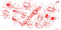 INSTRUMENTEN AFWERKING (COTE DE CONDUCTEUR) (LH) voor Honda CR-V 2.0 EXECUTIVE 5 deuren 6-versnellings handgeschakelde versnellingsbak 2013