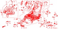 V. ZITTING COMPONENTEN (G.) (2) voor Honda CR-V 2.0 EXECUTIVE 5 deuren 6-versnellings handgeschakelde versnellingsbak 2013