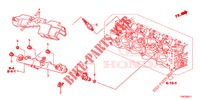 BRANDSTOF INSPUIT (2.0L) voor Honda CR-V 2.0 EXECUTIVE 5 deuren 5-traps automatische versnellingsbak 2013