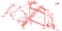 RADIATOR SLANG/RESERVETANK (2) voor Honda CR-V 2.0 EXECUTIVE 5 deuren 5-traps automatische versnellingsbak 2013