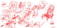 VOOR ZITTING/VEILIGHEIDSRIEMEN (D.) voor Honda CR-V 2.0 EXECUTIVE 5 deuren 5-traps automatische versnellingsbak 2013