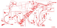 AIRCONDITIONER (FLEXIBLES/TUYAUX) (2.0L/2.4L) (LH) voor Honda CR-V 2.0 ELEGANCE 5 deuren 5-traps automatische versnellingsbak 2014