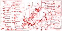 BEDRADINGSBUNDEL (LH) (3) voor Honda CR-V 2.0 ELEGANCE 5 deuren 5-traps automatische versnellingsbak 2014