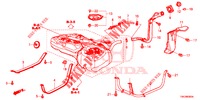 BRANDSTOF VUL PIJP (2.0L) (2.4L) voor Honda CR-V 2.0 ELEGANCE 5 deuren 5-traps automatische versnellingsbak 2014