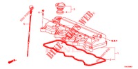 CILINDERKOP AFDEKKING (2.0L) voor Honda CR-V 2.0 ELEGANCE 5 deuren 5-traps automatische versnellingsbak 2014