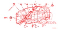 DOORVOERTULLE (INFERIEUR) voor Honda CR-V 2.0 ELEGANCE 5 deuren 5-traps automatische versnellingsbak 2014