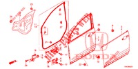 VOOR PORTIER PANELEN(2DE)  voor Honda CR-V 2.0 ELEGANCE 5 deuren 5-traps automatische versnellingsbak 2014