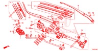 VOOR RUITESPROEIER (LH) (2) voor Honda CR-V 2.0 ELEGANCE 5 deuren 5-traps automatische versnellingsbak 2014