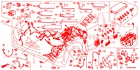 BEDRADINGSBUNDEL (LH) (1) voor Honda CR-V 2.0 EXCLUSIVE NAVI 5 deuren 6-versnellings handgeschakelde versnellingsbak 2014