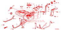 BRANDSTOF VUL PIJP (2.0L) (2.4L) voor Honda CR-V 2.0 EXCLUSIVE NAVI 5 deuren 6-versnellings handgeschakelde versnellingsbak 2014