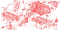 CILINDERBLOK/OLIEPAN (2.0L) voor Honda CR-V 2.0 EXCLUSIVE NAVI 5 deuren 6-versnellings handgeschakelde versnellingsbak 2014