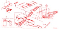 GEREEDSCHAP/KRIK  voor Honda CR-V 2.0 EXCLUSIVE NAVI 5 deuren 6-versnellings handgeschakelde versnellingsbak 2014