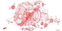 KOPPELING BEHUIZING (2.0L) voor Honda CR-V 2.0 EXCLUSIVE NAVI 5 deuren 6-versnellings handgeschakelde versnellingsbak 2014