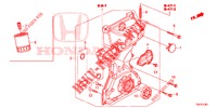 OLIEPOMP (2.0L) voor Honda CR-V 2.0 EXCLUSIVE NAVI 5 deuren 6-versnellings handgeschakelde versnellingsbak 2014