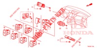 SCHAKELAAR (LH) voor Honda CR-V 2.0 EXCLUSIVE NAVI 5 deuren 6-versnellings handgeschakelde versnellingsbak 2014