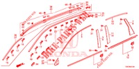 VOOR GRILLE/GIETWERK  voor Honda CR-V 2.0 EXCLUSIVE NAVI 5 deuren 6-versnellings handgeschakelde versnellingsbak 2014