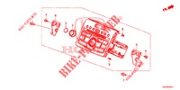 AUTOMATISCHE RADIO  voor Honda CR-V 2.0 EXCLUSIVE NAVI 5 deuren 5-traps automatische versnellingsbak 2014