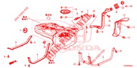 BRANDSTOF VUL PIJP (2.0L) (2.4L) voor Honda CR-V 2.0 EXCLUSIVE NAVI 5 deuren 5-traps automatische versnellingsbak 2014