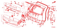 ACHTERKLEP PANEEL(2DE)  voor Honda CR-V 2.0 S 5 deuren 5-traps automatische versnellingsbak 2014