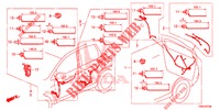 BEDRADINGSBUNDEL (LH) (5) voor Honda CR-V 2.0 EXCLUSIVE NAVI 5 deuren 5-traps automatische versnellingsbak 2015