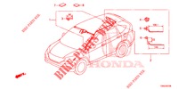 BEDRADINGSBUNDEL (LH) (6) voor Honda CR-V 2.0 EXCLUSIVE NAVI 5 deuren 5-traps automatische versnellingsbak 2015