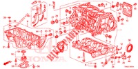 CILINDERBLOK/OLIEPAN (2.0L) voor Honda CR-V 2.0 EXCLUSIVE NAVI 5 deuren 5-traps automatische versnellingsbak 2015
