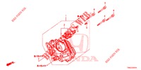 GAS HUIS (2.0L) voor Honda CR-V 2.0 EXCLUSIVE NAVI 5 deuren 5-traps automatische versnellingsbak 2015