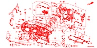 INSTRUMENTEN PANEEL BOVEN (LH) voor Honda CR-V 2.0 EXCLUSIVE NAVI 5 deuren 5-traps automatische versnellingsbak 2015