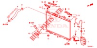 RADIATOR SLANG/RESERVETANK (2) voor Honda CR-V 2.0 EXCLUSIVE NAVI 5 deuren 5-traps automatische versnellingsbak 2015