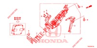 VERMOGEN ACHTERKLEP MOTOR  voor Honda CR-V 2.0 EXCLUSIVE NAVI 5 deuren 5-traps automatische versnellingsbak 2015