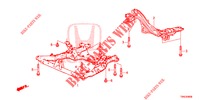 VOOR SUB FRAME/ACHTER BALK  voor Honda CR-V 2.0 EXCLUSIVE NAVI 5 deuren 5-traps automatische versnellingsbak 2015