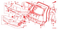 ACHTERKLEP PANEEL(2DE)  voor Honda CR-V 2.0 EXCLUSIVE L 5 deuren 5-traps automatische versnellingsbak 2015