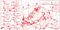 BEDRADINGSBUNDEL (LH) (3) voor Honda CR-V 2.0 EXCLUSIVE L 5 deuren 5-traps automatische versnellingsbak 2015