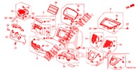 INSTRUMENTEN AFWERKING (COTE DE CONDUCTEUR) (LH) voor Honda CR-V 2.0 EXCLUSIVE L 5 deuren 5-traps automatische versnellingsbak 2015