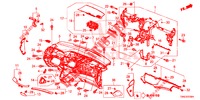INSTRUMENTEN PANEEL BOVEN (LH) voor Honda CR-V 2.0 EXCLUSIVE L 5 deuren 5-traps automatische versnellingsbak 2015