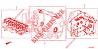 PAKKINGPAKKET/ VERSNELLINGSBAKSAMENSTEL (2.0L) voor Honda CR-V 2.0 EXCLUSIVE L 5 deuren 5-traps automatische versnellingsbak 2015