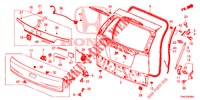 ACHTERKLEP PANEEL(2DE)  voor Honda CR-V 2.0 S 5 deuren 5-traps automatische versnellingsbak 2015