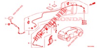 ANTENNE/LUIDSPREKER  voor Honda CR-V 2.0 S 5 deuren 5-traps automatische versnellingsbak 2015