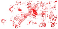BEDIENINGSEENNEID (CABINE) (LH) (1) voor Honda CR-V 2.0 S 5 deuren 5-traps automatische versnellingsbak 2015
