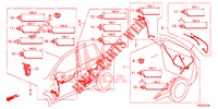 BEDRADINGSBUNDEL (LH) (5) voor Honda CR-V 2.0 S 5 deuren 5-traps automatische versnellingsbak 2015