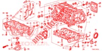 CILINDERBLOK/OLIEPAN (2.0L) voor Honda CR-V 2.0 S 5 deuren 5-traps automatische versnellingsbak 2015