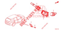 COMBINATIESCHAKELAAR  voor Honda CR-V 2.0 S 5 deuren 5-traps automatische versnellingsbak 2015
