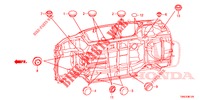 DOORVOERTULLE (INFERIEUR) voor Honda CR-V 2.0 S 5 deuren 5-traps automatische versnellingsbak 2015