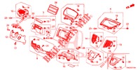INSTRUMENTEN AFWERKING (COTE DE CONDUCTEUR) (LH) voor Honda CR-V 2.0 S 5 deuren 5-traps automatische versnellingsbak 2015