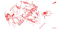 INSTRUMENTEN AFWERKING (COTE DE PASSAGER) (LH) voor Honda CR-V 2.0 S 5 deuren 5-traps automatische versnellingsbak 2015
